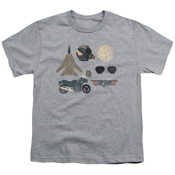 Top Gun - Items - Youth Short Sleeve Shirt - Medium