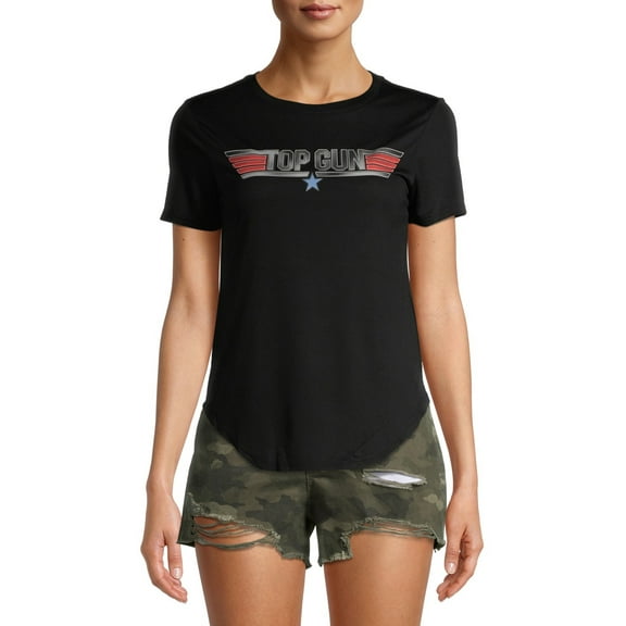 Top Gun Junior' Scoop Neck T-Shirt