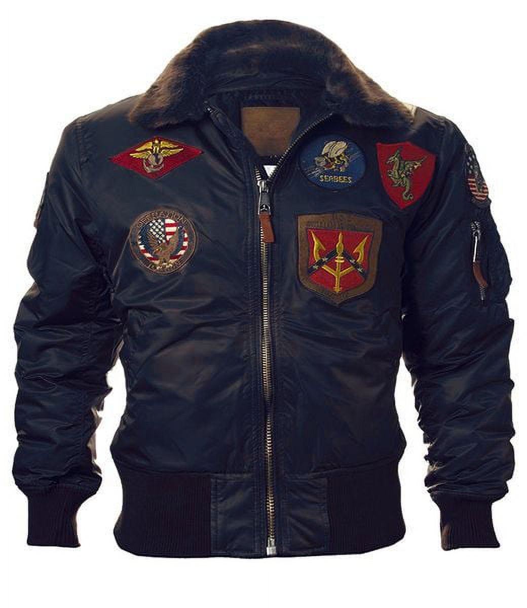 Top Gun® Kid's Vegan Leather Aviator Jacket