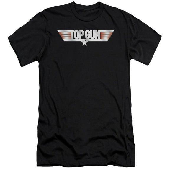 Top Gun - Logo - Premium Slim Fit Short Sleeve Shirt - Medium