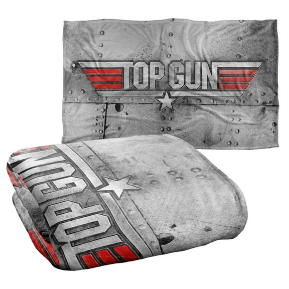 Top Gun Logo Silky Touch Super Soft Throw Blanket 36' x 58'