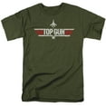 thumbnail image 1 of Top Gun Logo Unisex Adult T Shirt, Military Green, Medium, 1 of 4