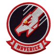 thumbnail image 1 of Top Gun Maverick Badge Patch Classic Pilot Falcon Embroidered Iron On, 1 of 2