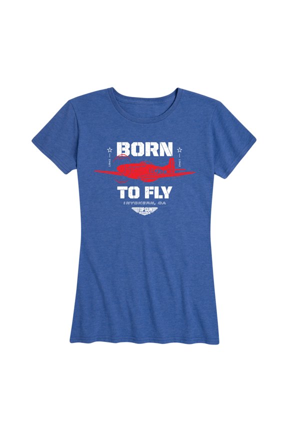 - Born To Fly - Women's Short Sleeve Graphic T-Shirt