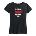 thumbnail image 1 of Top Gun: Maverick - Born To Fly - Women's Short Sleeve Graphic T-Shirt, 1 of 5