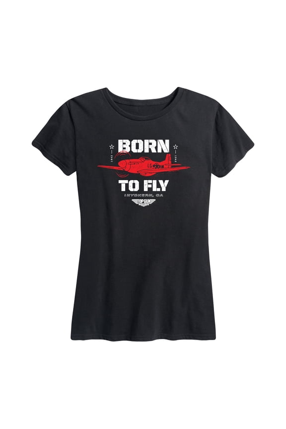 - Born To Fly - Women's Short Sleeve Graphic T-Shirt