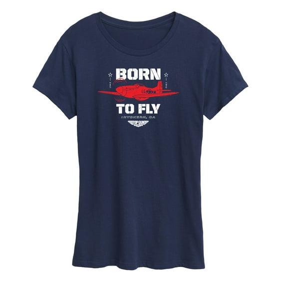Top Gun: Maverick - Born To Fly - Women's Short Sleeve Graphic T-Shirt