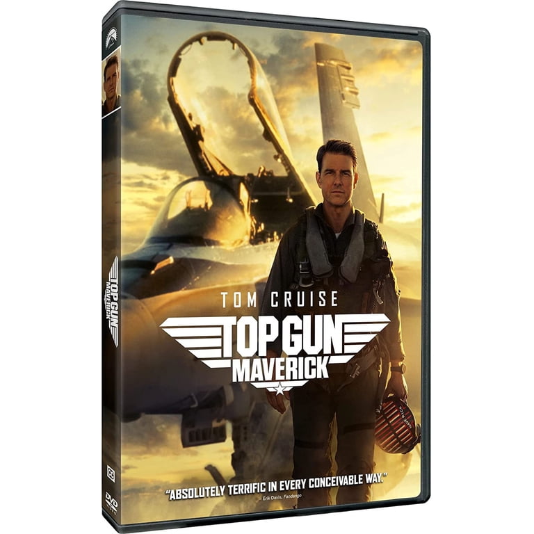 J&G Top Gun Maverick Movie DVD, Two-Movie Collection, Thrilling