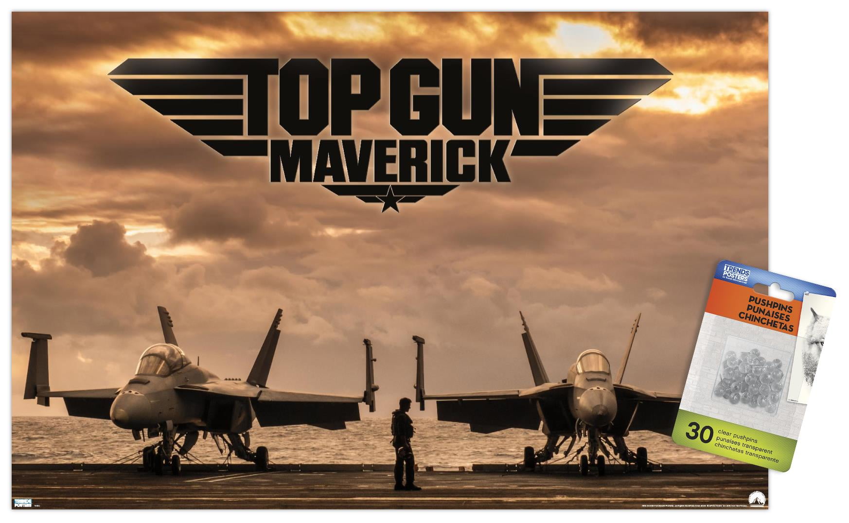Top Gun: Maverick - Deck Wall Poster, 14.725