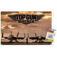 thumbnail image 1 of Top Gun: Maverick - Deck Wall Poster with Push Pins, 14.725" x 22.375", 1 of 6