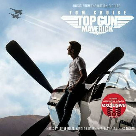 Top Gun Maverick Exclusive CD with Poster and Alternate Artwork
