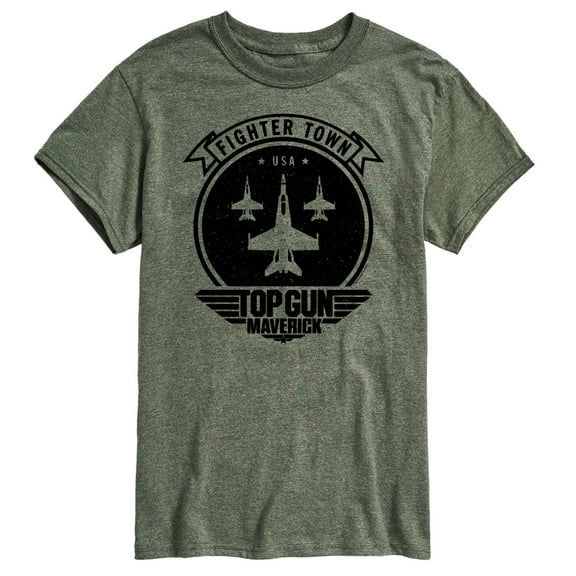 Top Gun: Maverick - Fighter Town Badge - Men's Short Sleeve Graphic T-Shirt
