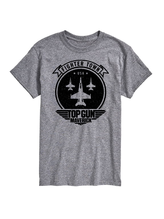 - Fighter Town Badge Men's Short Sleeve Graphic T-Shirt