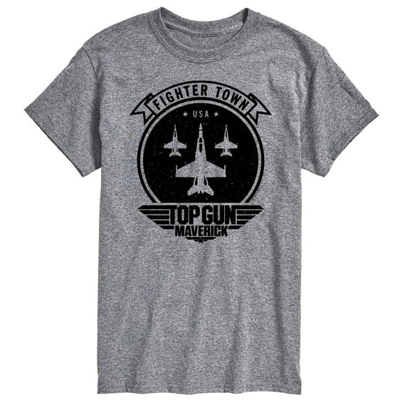 Top Gun: Maverick - Fighter Town Badge - Men's Short Sleeve Graphic T-Shirt