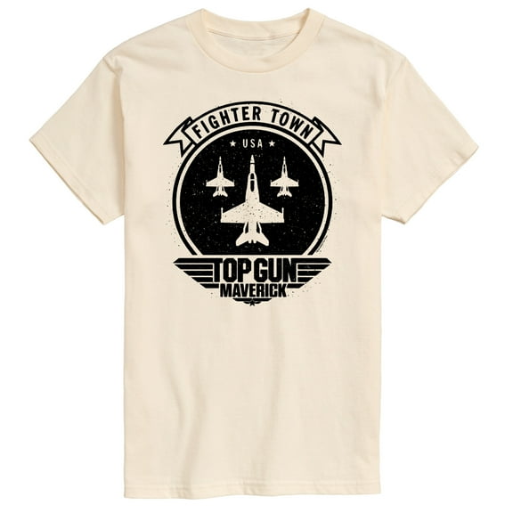 Top Gun: Maverick - Fighter Town Badge - Men's Short Sleeve Graphic T-Shirt