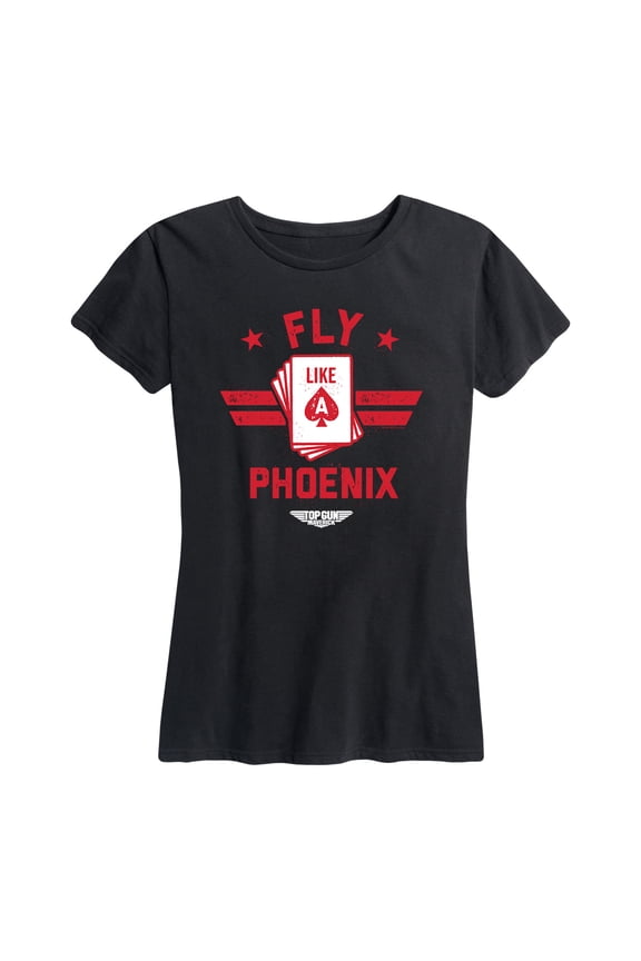 - Fly Like A Phoenix - Women's Short Sleeve Graphic T-Shirt