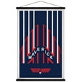 thumbnail image 1 of Top Gun - Maverick Helmet Wall Poster with Wooden Magnetic Frame, 22.375" x 34", 1 of 5