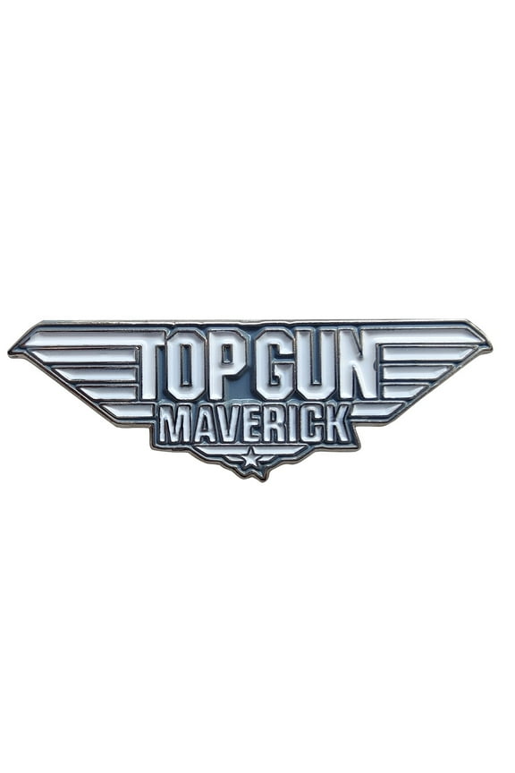 Maverick Logo 1.5 Inches Wide Enamel Metal Pin