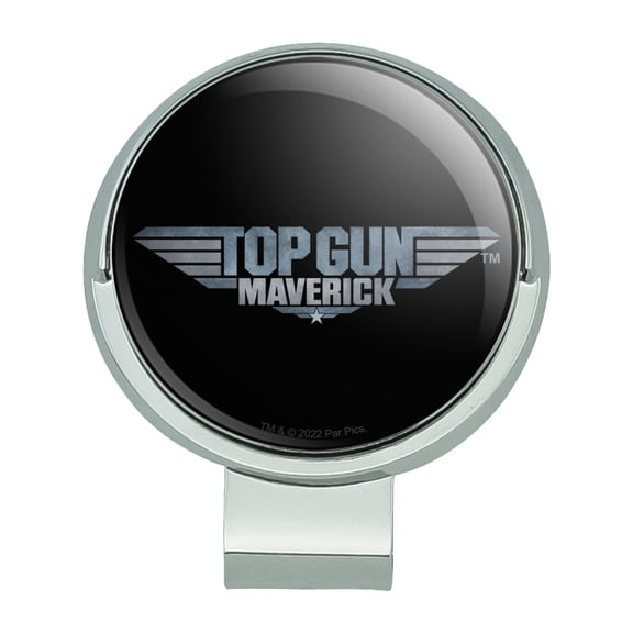 Top Gun: Maverick Logo Golf Hat Clip With Magnetic Ball Marker