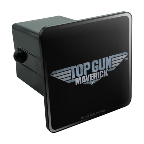 Top Gun: Maverick Logo Tow Trailer Hitch Cover Plug Insert