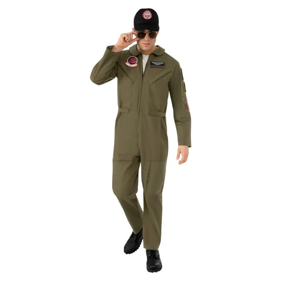Top Gun: Maverick Top Gun Flight Suit Deluxe Men's Costume