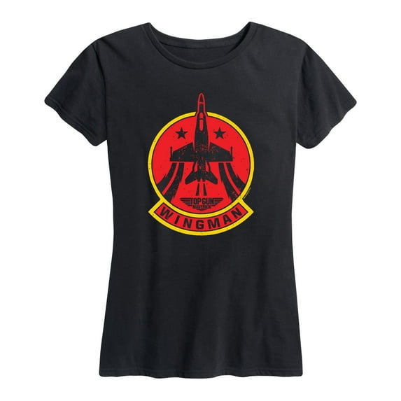 Top Gun: Maverick - Wingman Patch - Women's Short Sleeve Graphic T-Shirt