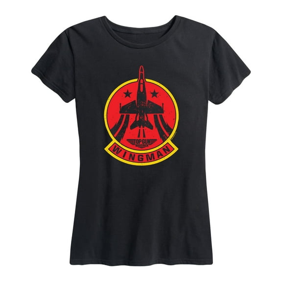 Top Gun: Maverick - Wingman Patch - Women's Short Sleeve Graphic T-Shirt