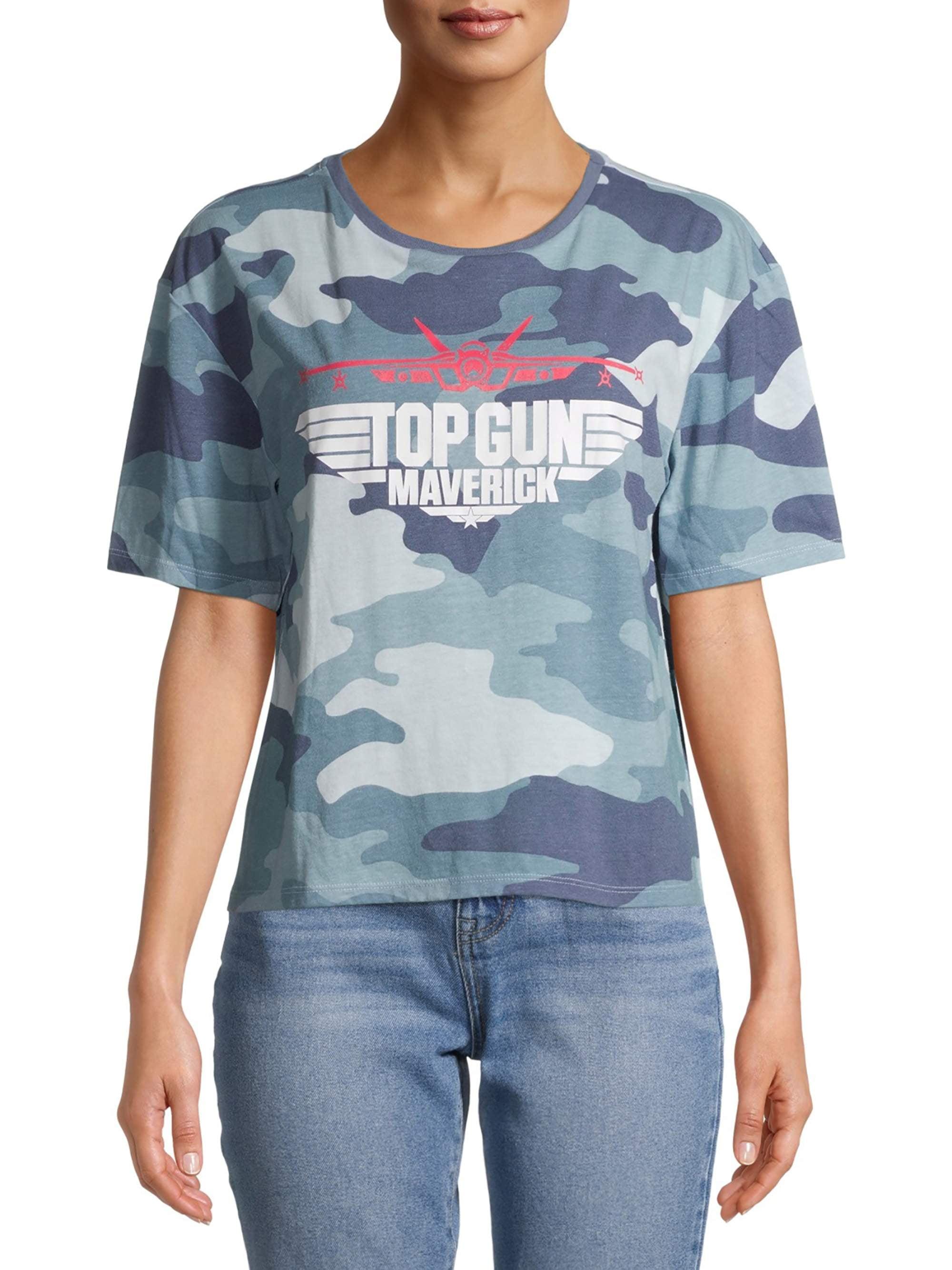 Gun Women\'s Maverick Camo Top T-Shirt