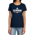 thumbnail image 1 of Top Gun Mother's Day Top Grandma Women's T Shirt, Navy, X-Large, 1 of 5