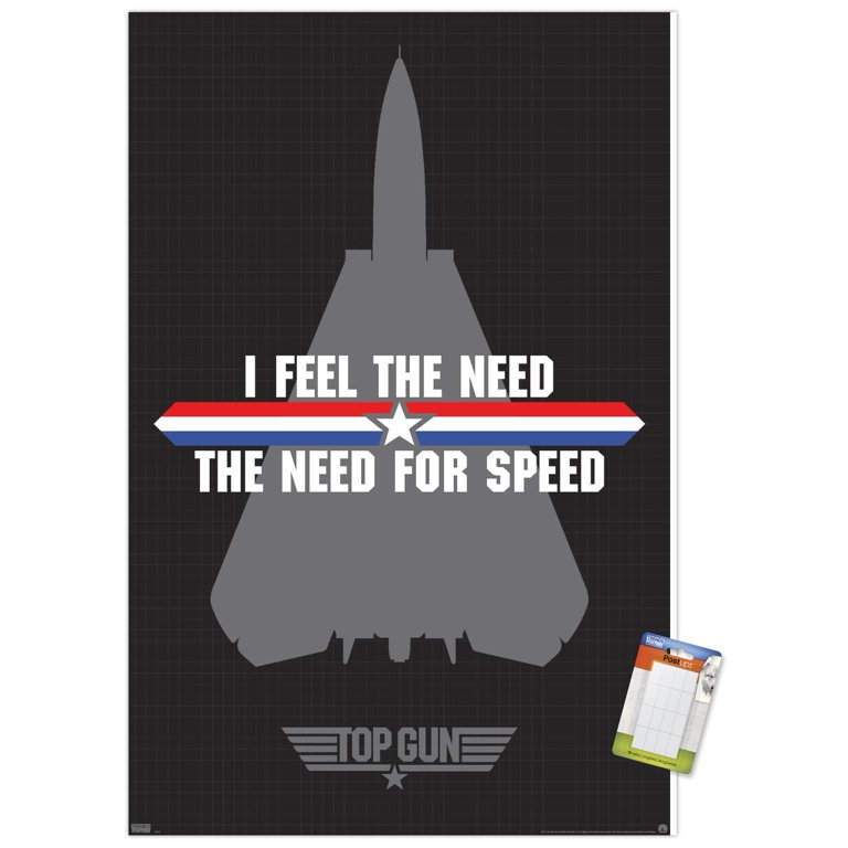 Top Gun - Need for Speed Wall Poster, 14.725" x 22.375" - Walmart.com