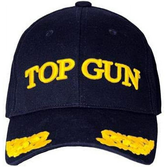 Top Gun® Official Cap with Scrambled Eggs Embroidery (Navy)