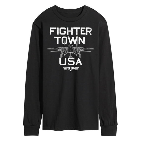 Top Gun - Property Of Fighter Town - Men's Long Sleeve Graphic T-Shirt