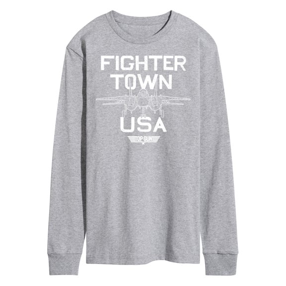 Top Gun - Property Of Fighter Town - Men's Long Sleeve Graphic T-Shirt
