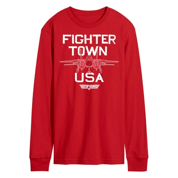 Top Gun - Property Of Fighter Town - Men's Long Sleeve Graphic T-Shirt