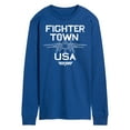 thumbnail image 1 of Top Gun - Property Of Fighter Town - Men's Long Sleeve Graphic T-Shirt, 1 of 5