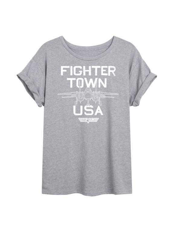 - Property of Fighter Town - Women's Oversized T-Shirt