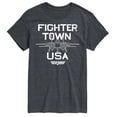 thumbnail image 1 of Top Gun - Property of Fighter Town - Men's Short Sleeve Graphic T-Shirt, 1 of 5