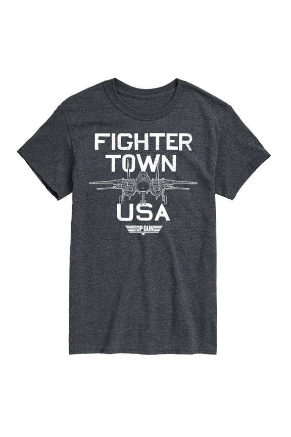 - Property of Fighter Town - Men's Short Sleeve Graphic T-Shirt