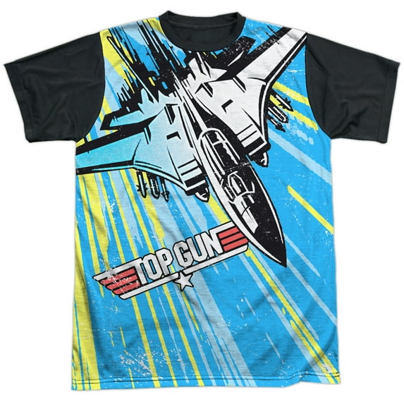 Top Gun Rad Jet Unisex Adult Halloween Costume Sublimated T Shirt
