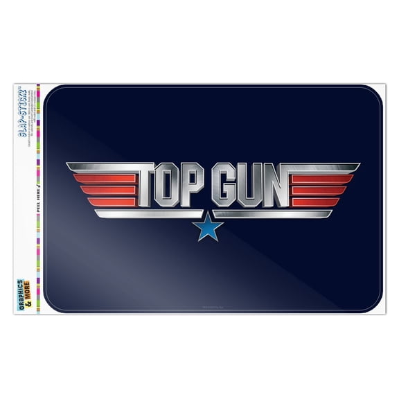 Top Gun Rendered Logo Home Business Office Sign