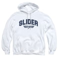 thumbnail image 1 of Top Gun Slider Varsity Adult Pull-Over Hoodie, White, Medium, 1 of 4