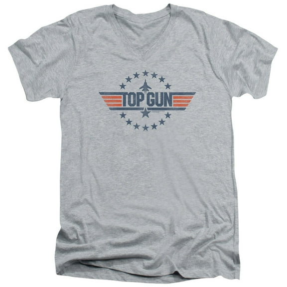 Top Gun Star Logo Mens V-Neck Shirt