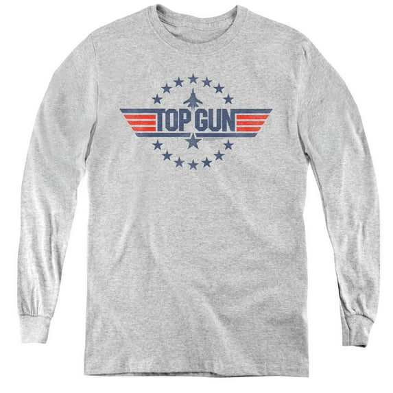 Top Gun - Star Logo - Youth Long Sleeve Shirt - Medium