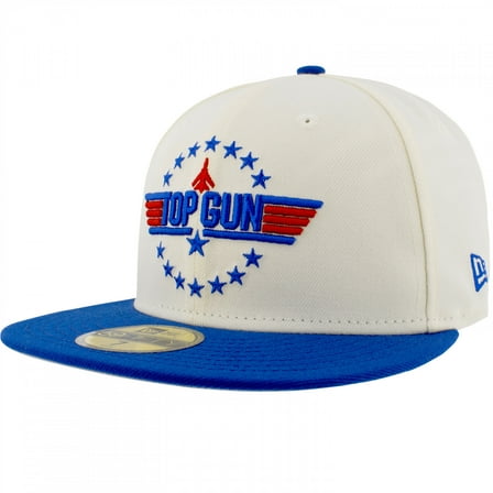 Top Gun Stars  and  Stripes Logo New Era 59Fifty Fitted Hat-7 7/8 Fitted
