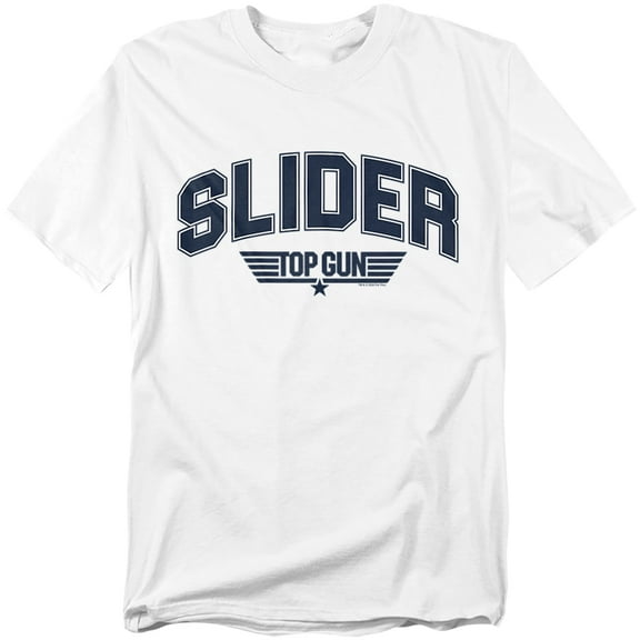 Top Gun T-Shirt Slider Varsity Unisex Graphic Tee for Men & Women
