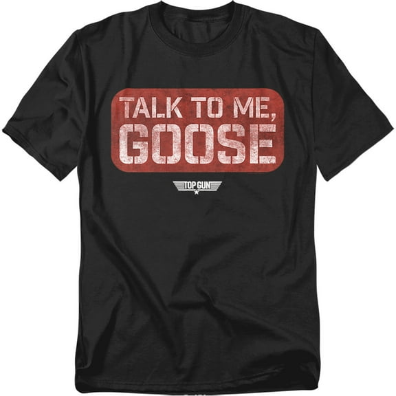 Top Gun T-Shirt Talk To Me Goose Stamp Unisex Graphic Tee for Men & Women