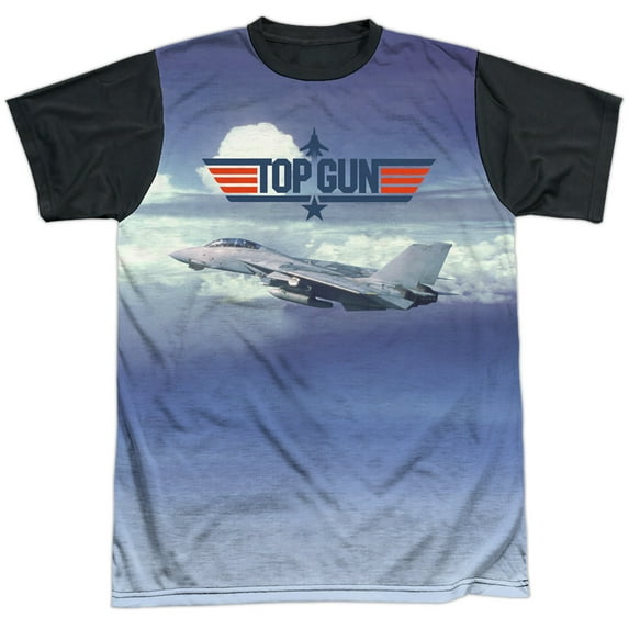 Top Gun - Take Off - Short Sleeve Black Back Shirt - XX-Large
