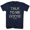 thumbnail image 1 of Top Gun Talk Goose Navy Adult T-Shirt 6Xl, 1 of 2