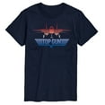 thumbnail image 1 of Top Gun - Top Gun Fighter Jet Logo - Men's Short Sleeve Graphic T-Shirt, 1 of 5