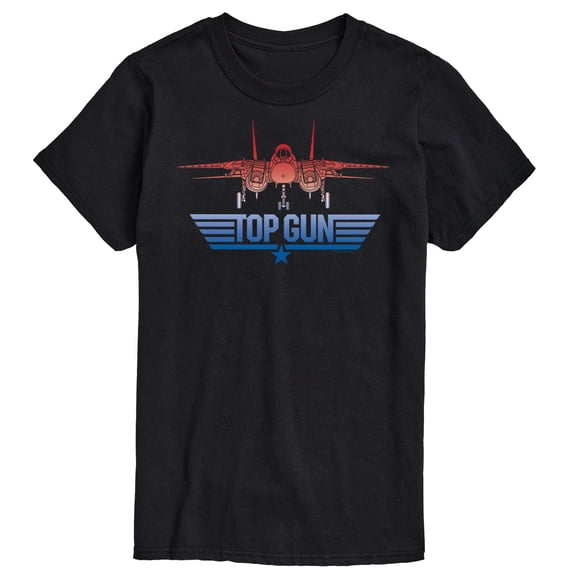 Top Gun - Fighter Jet Logo Men's Short Sleeve Graphic T-Shirt